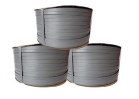 PP STRAPPING SIZE: W 12MM. x 7.0 KG./ROLL.(สีเทา)